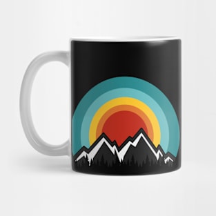 Camping Mountain Mug